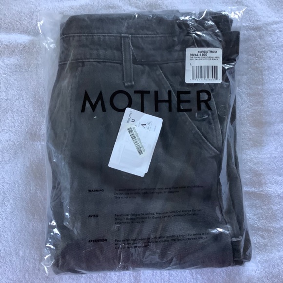 Mother The Sugar Cone Overall Black SZ L - Picture 16 of 16